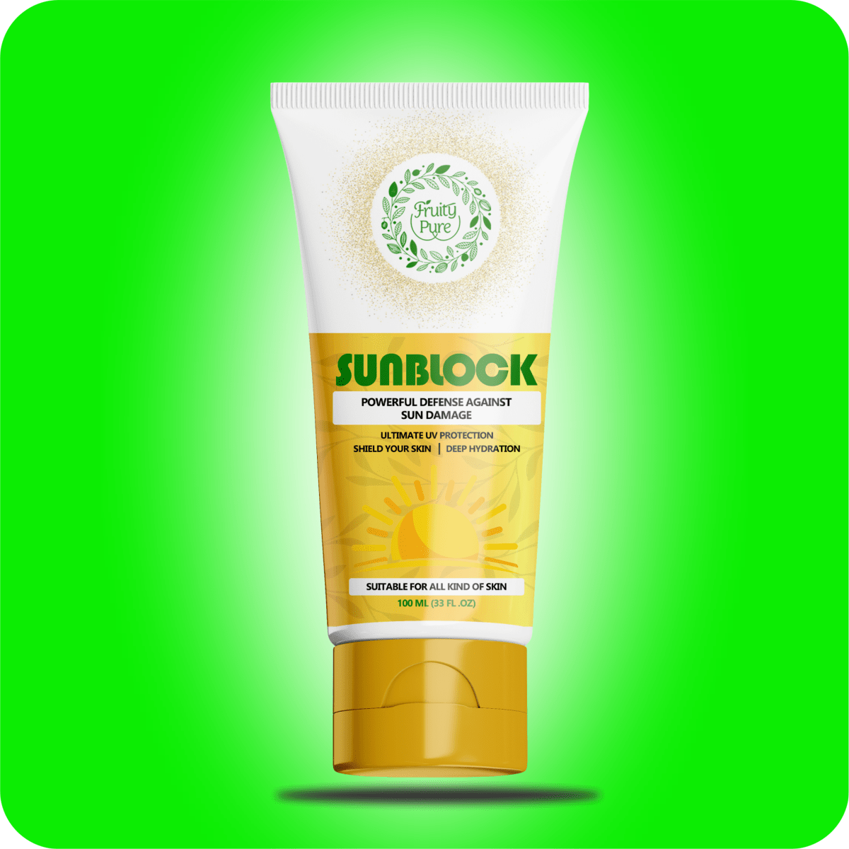 Fruity Pure Sunblock - Cream | Fruity Pure